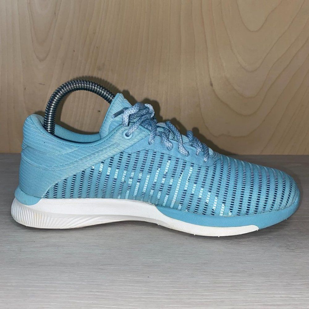 ‎Asics FuzeX Adapt T885N Porcelain Blue Women's 6.5 - Picture 5 of 10